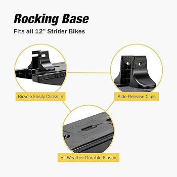 STRIDER バランスバイク用スタンド ブラック　ロッキングベース ロッキングストライダー プロモデル（全6色） – strider